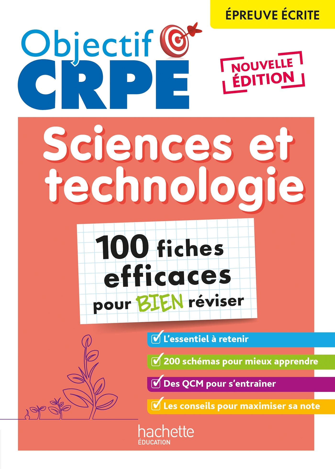 Objectif CRPE 2026 - Sciences et Technologie - 100 fiches pour bien réviser - épreuve écrite M2/L3