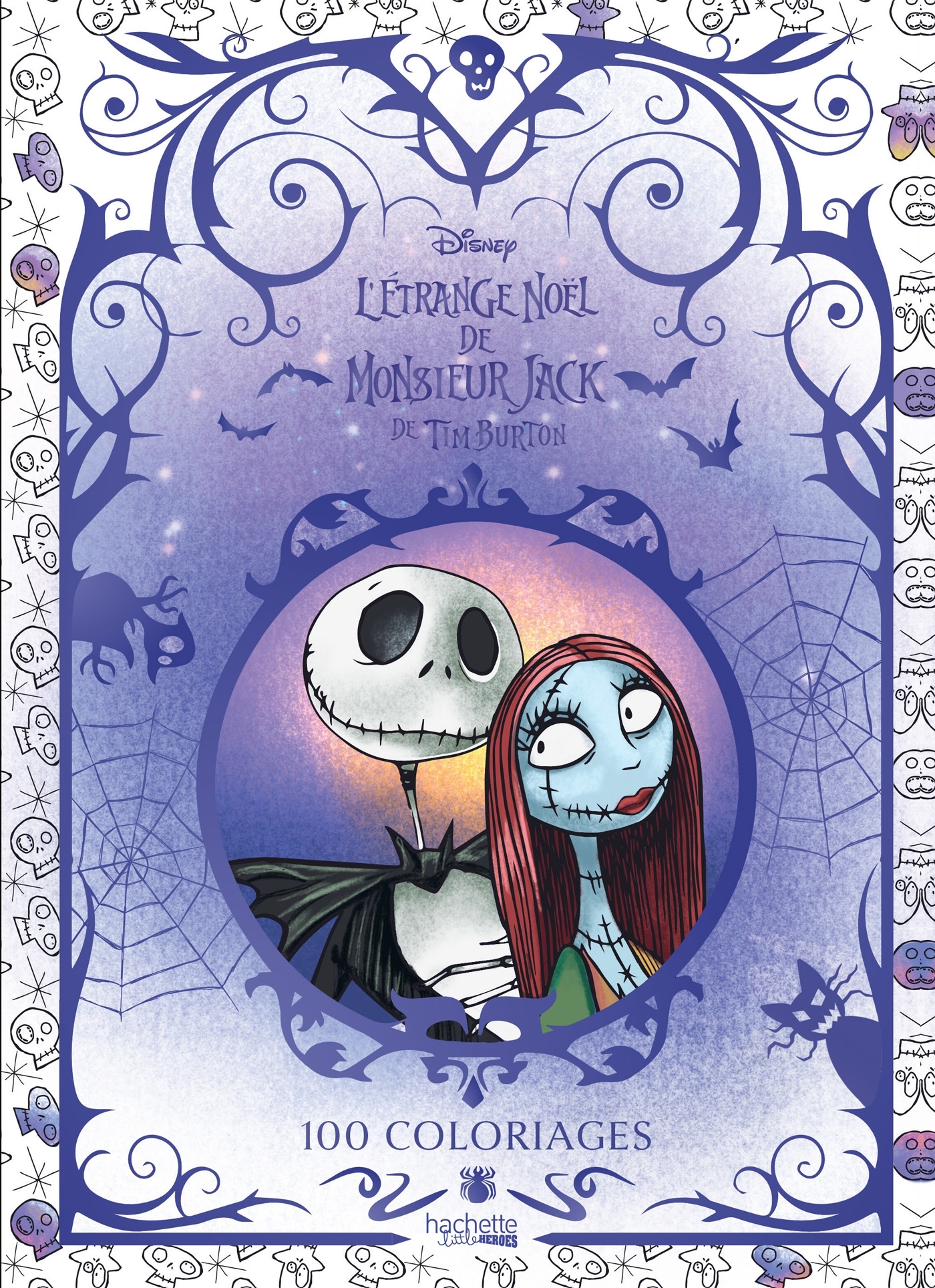L'Etrange Noël de Monsieur Jack - Livre de coloriage