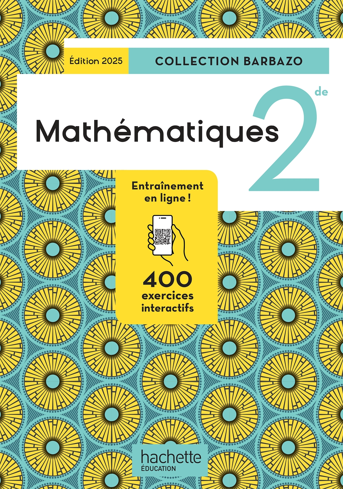 Barbazo Mathématiques 2de - Livre élève - Ed. 2025