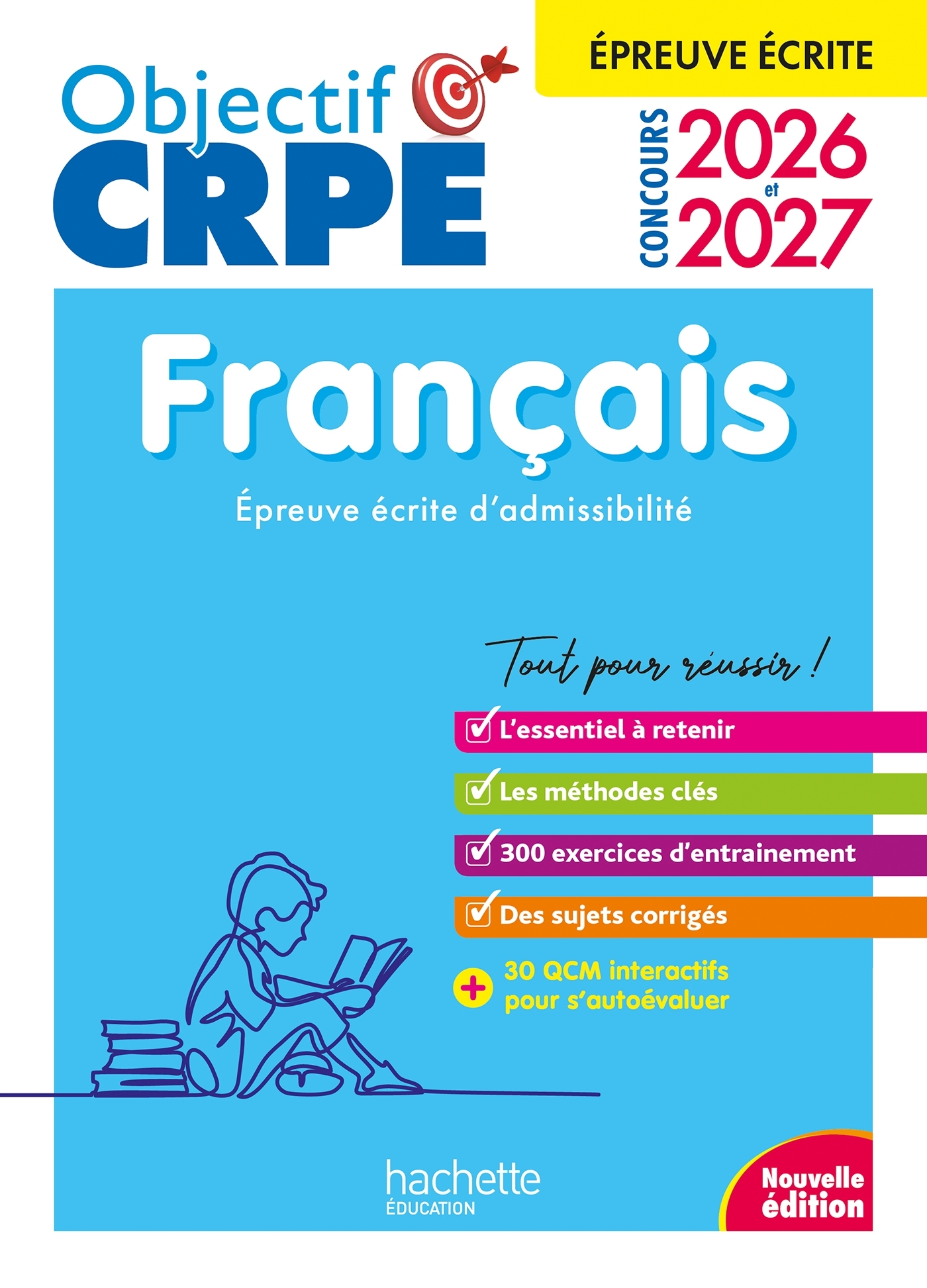 Objectif CRPE 2026 - 2027 - Français - épreuve écrite d'admissibilité M2/L3