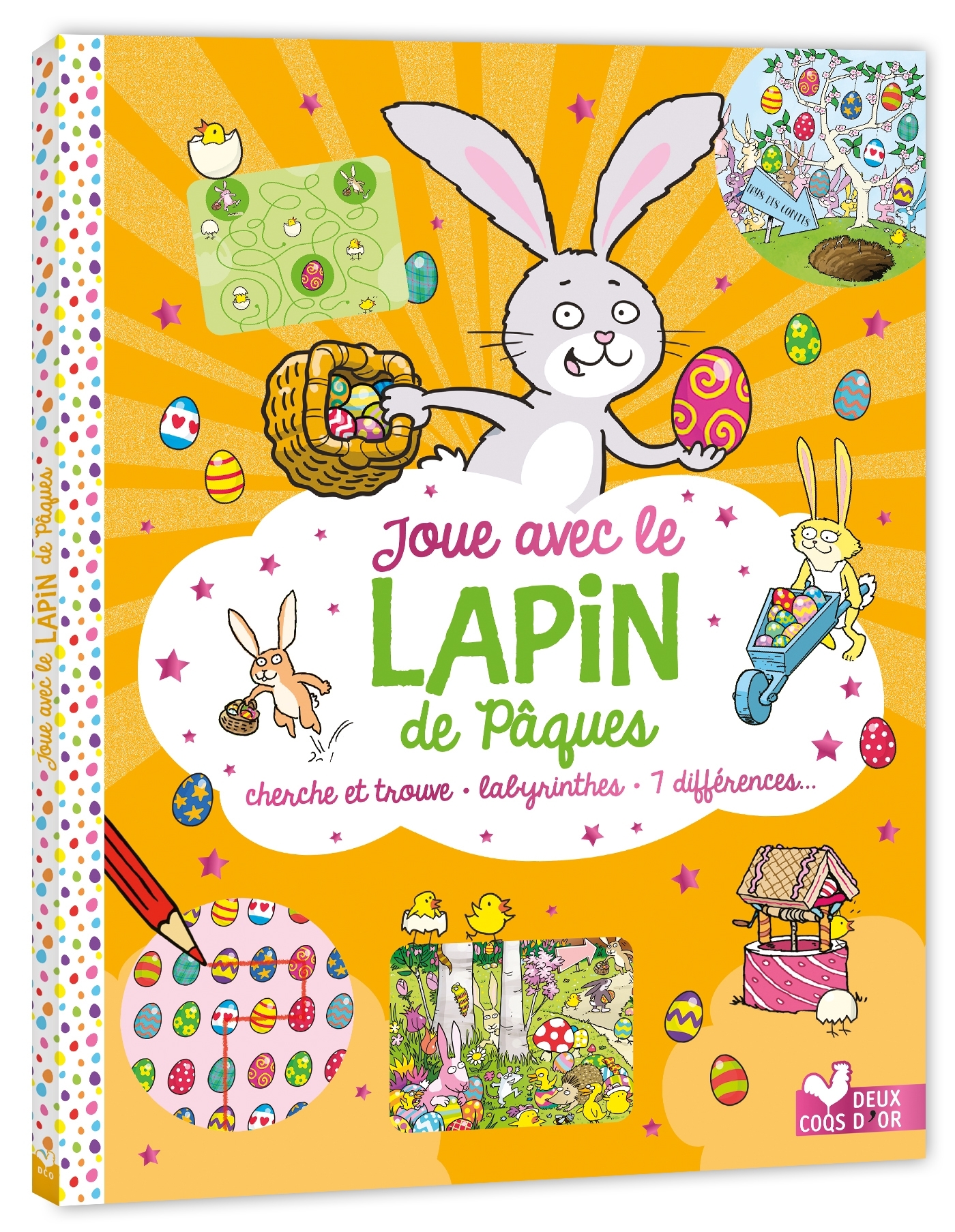 Joue avec le lapin de Pâques