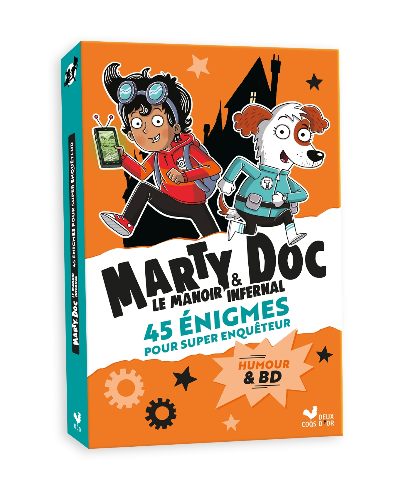Marty & Doc Le manoir infernal - 45 énigmes pour super enquêteur