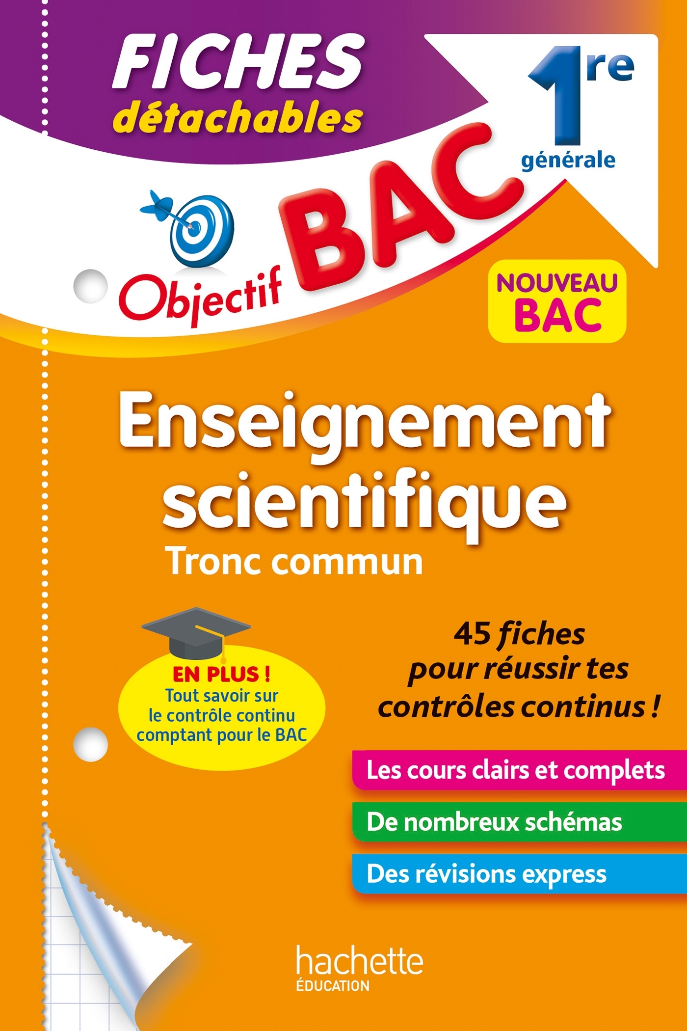 Objectif BAC Fiches Enseignement scientifique 1re générale