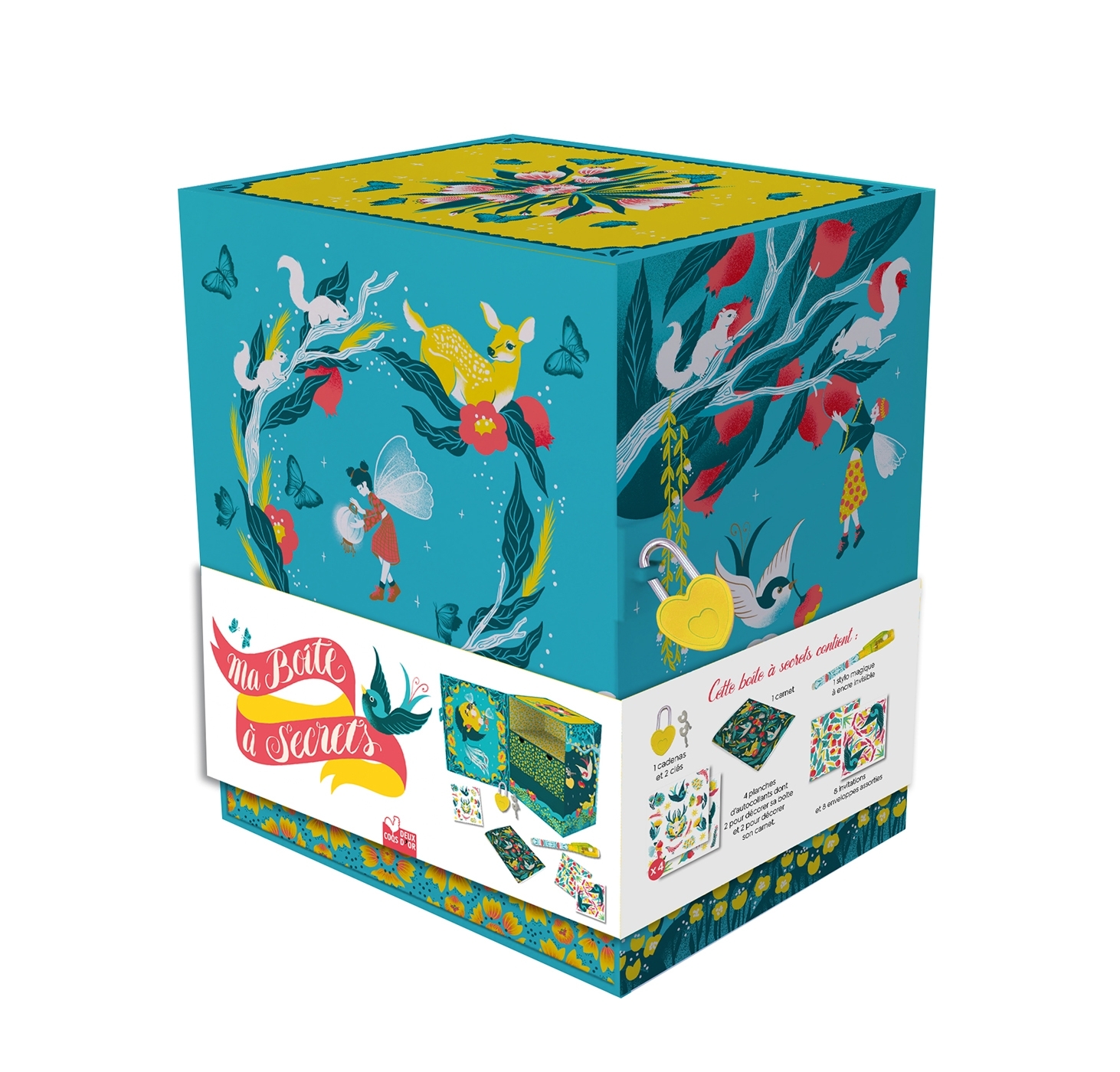 Les ateliers de Manon Bucciarelli - Coffret à secrets - coffret avec accessoires