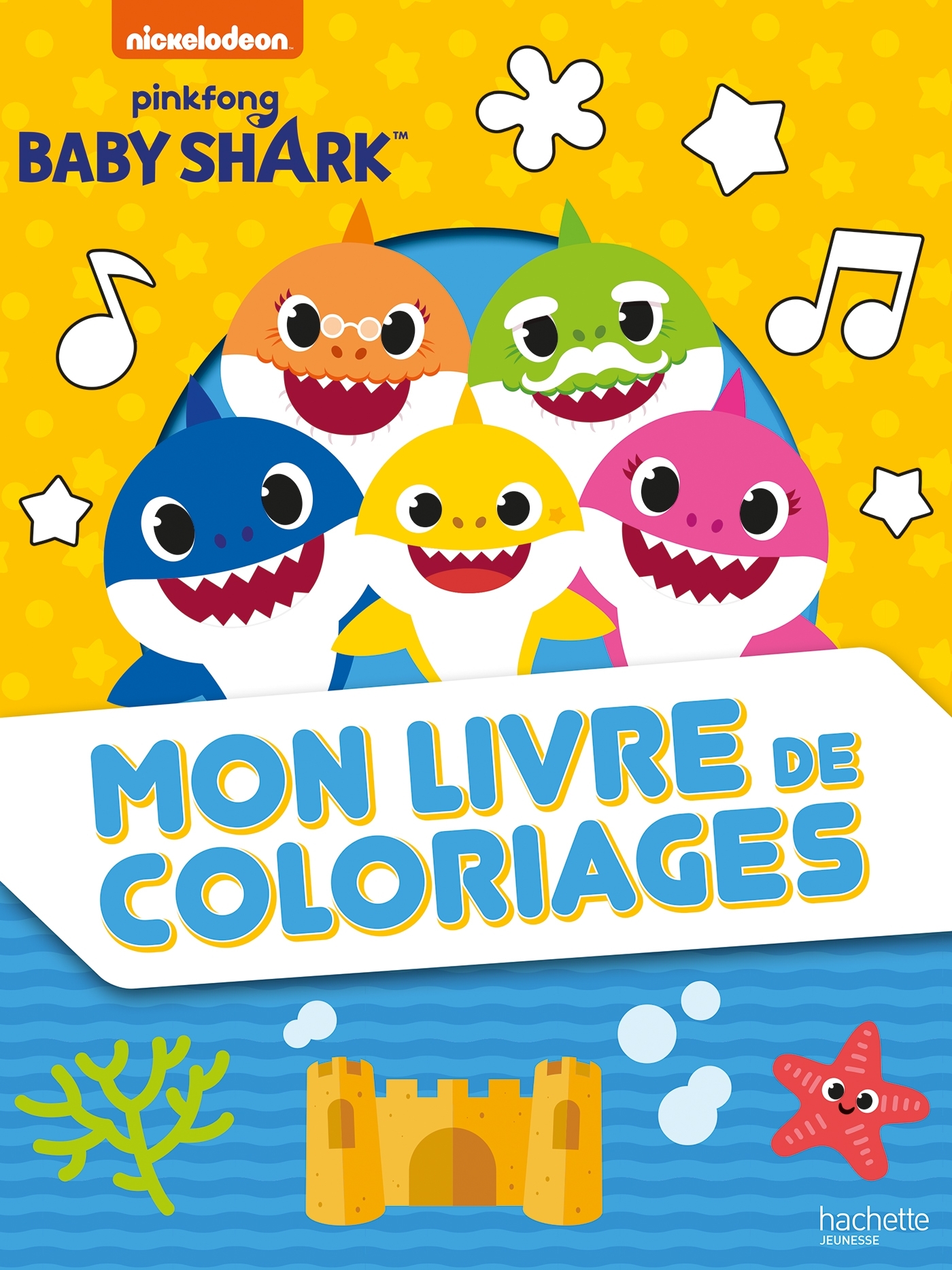 Baby Shark - Mon livre de coloriages