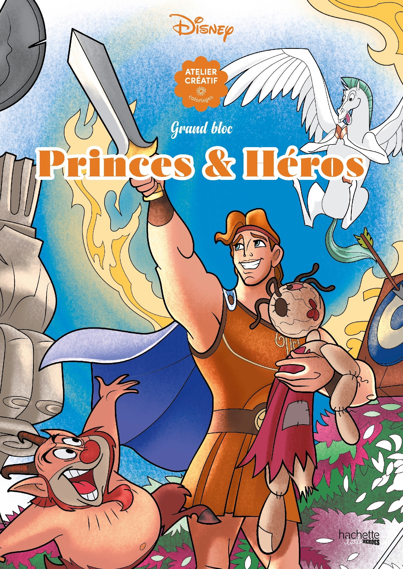 Grand bloc Disney - Princes et héros