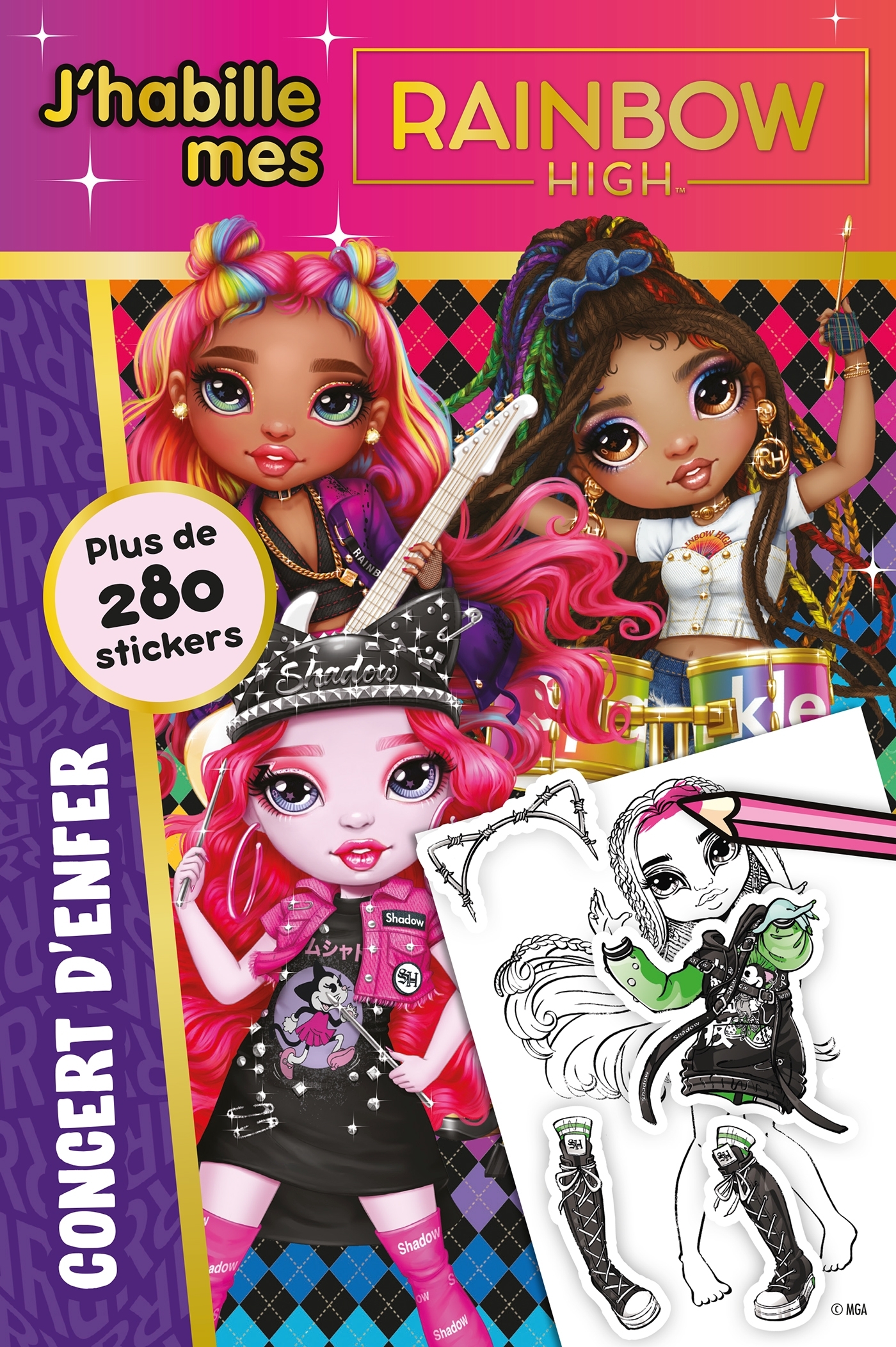 Rainbow High - J'habille - Concert d'enfer