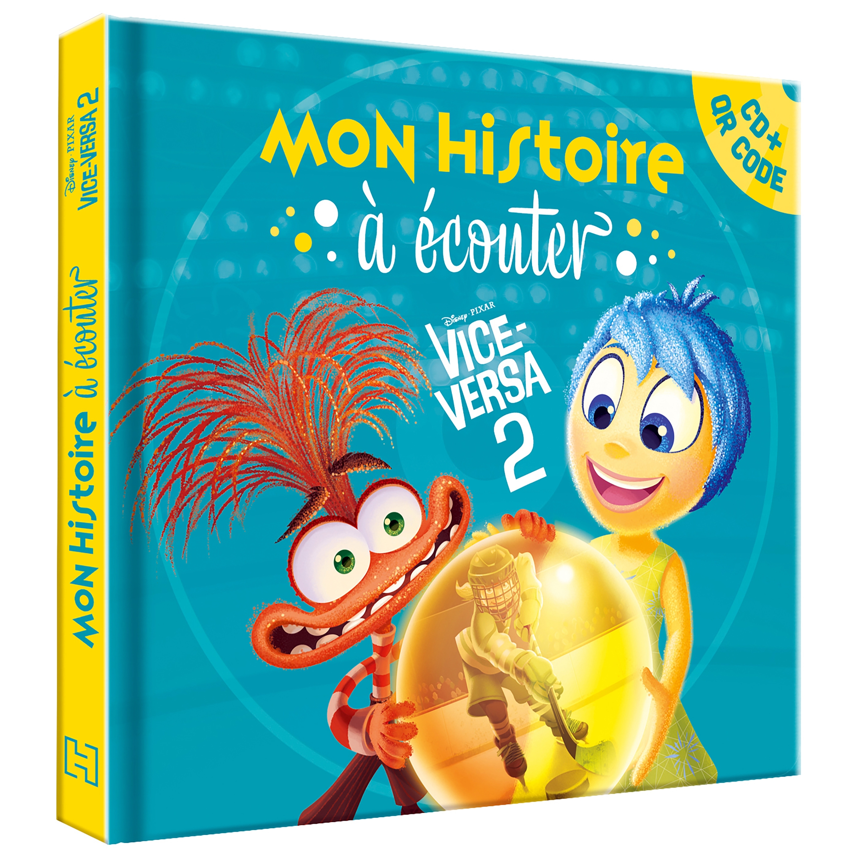 VICE-VERSA 2 - Mon Histoire à écouter [QR code + CD] - L'histoire du film - Disney Pixar