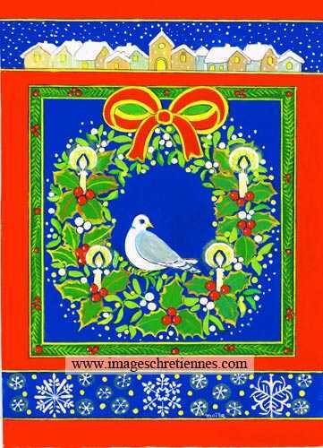 Carte Couronne de l'Avent