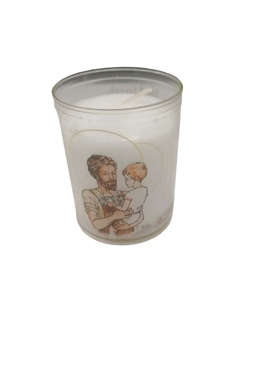 Veilleuse diamètre 50 mm - H 65 mm - Saint Joseph