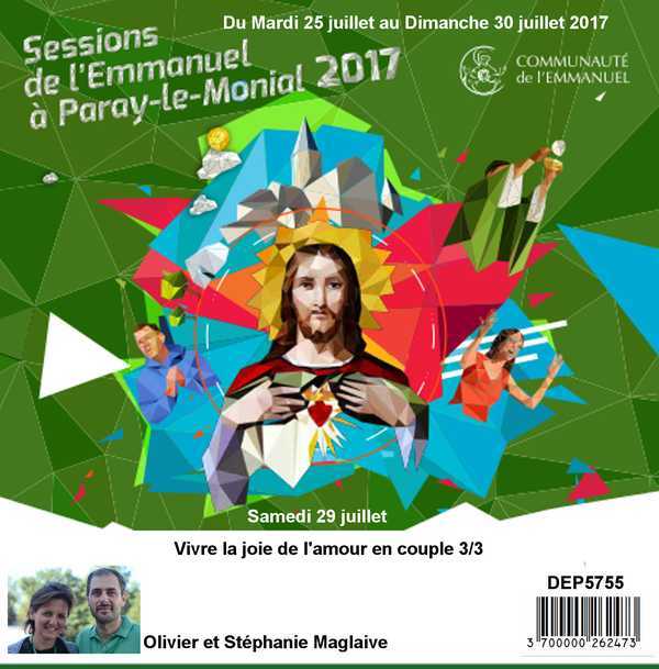 Vivre la joie de l'amour en couple 3/3  Session du 25 au 30 juillet 2017