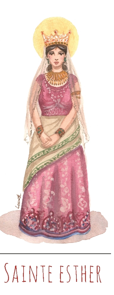 Lot de 10 signets - Esther