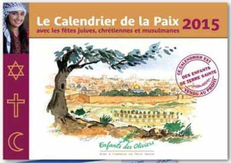 Calendrier de la Paix 2015