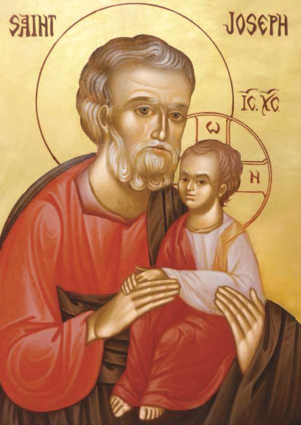 Lot de 10 - carte simple St Joseph