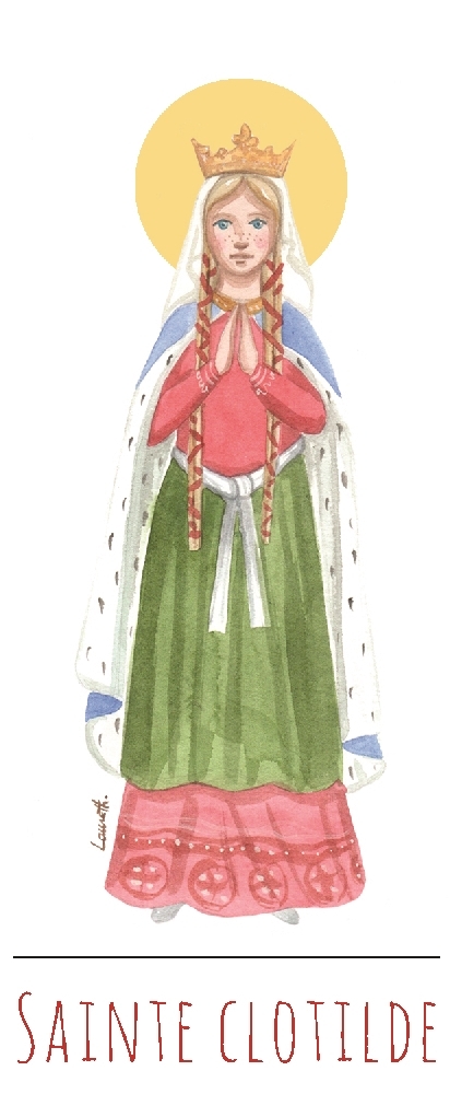 Lot de 10 signets - Clotilde