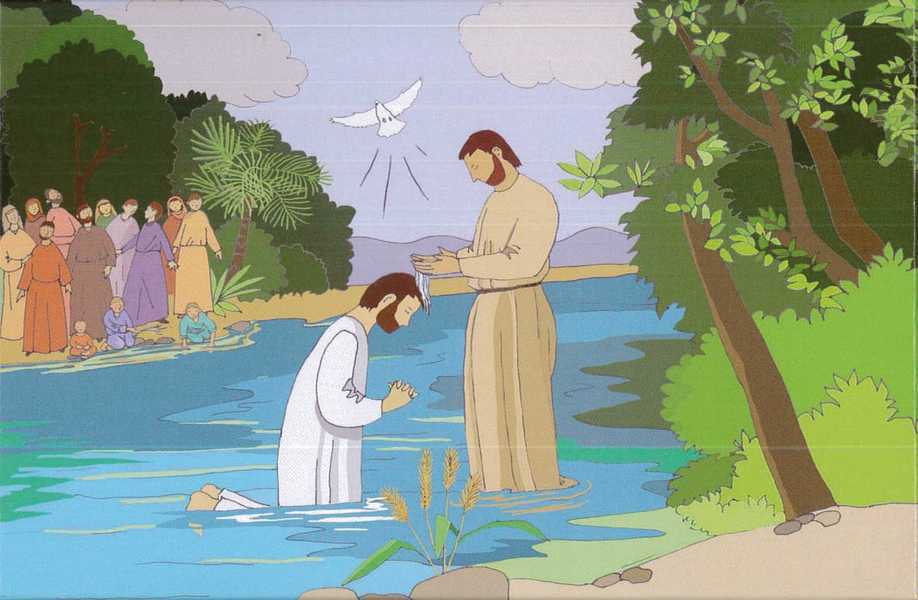 Puzzle coffret 63 pièces - Le baptême de Jésus