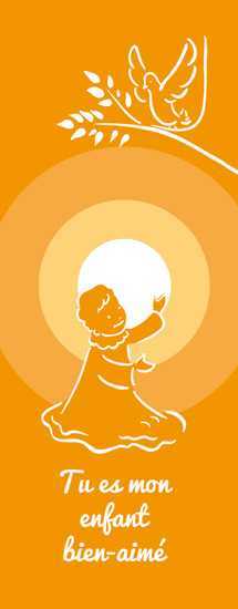 Lot de 25 - Signet Enfant auréole