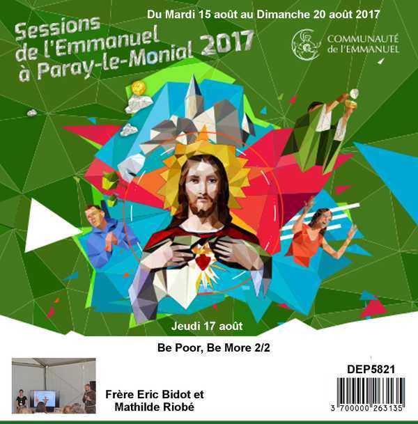 Be Poor, Be More 2/2 Session du 15 au 20 août 2017