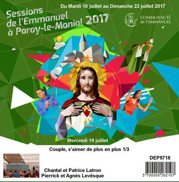 Couple, s'aimer de plus en plus Session du 18 au 23 juillet 2017