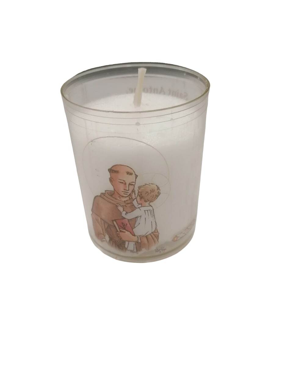 Veilleuse diamètre 50 mm - H 65 mm - Saint Antoine