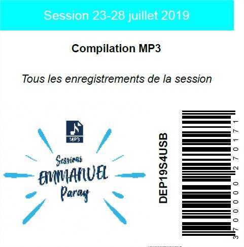 Session 23-28 juillet 2019, USB MP3