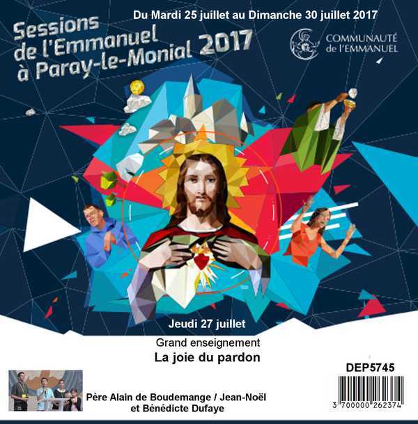 La joie du pardon  Session du 25 au 30 juillet 2017