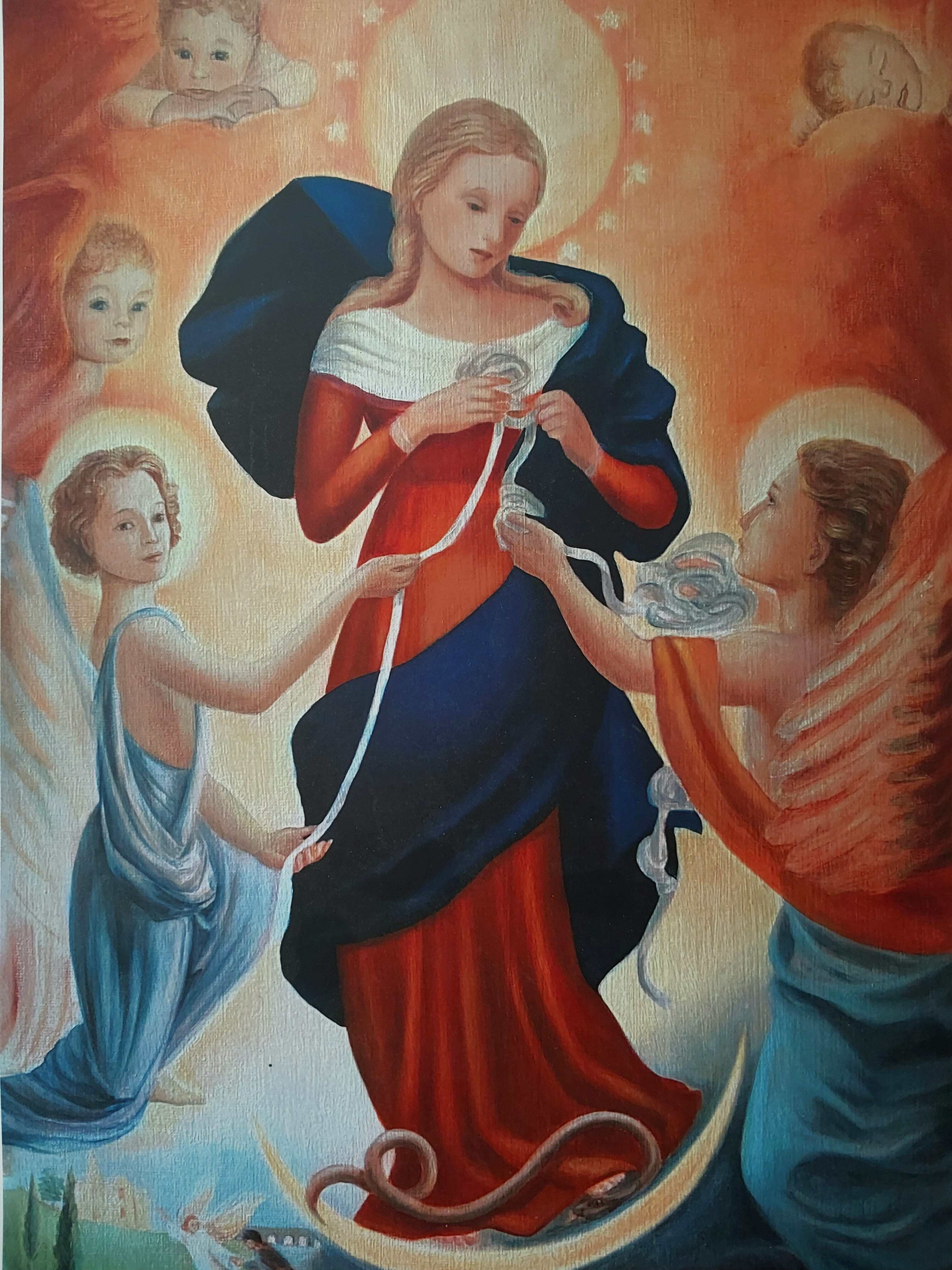 Poster A4 Marie qui défait nÅuds : 5 ex