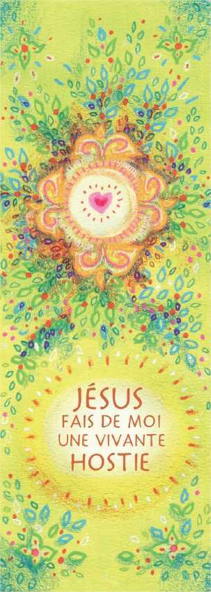 Signet Jésus fais de moi une vivante hostie