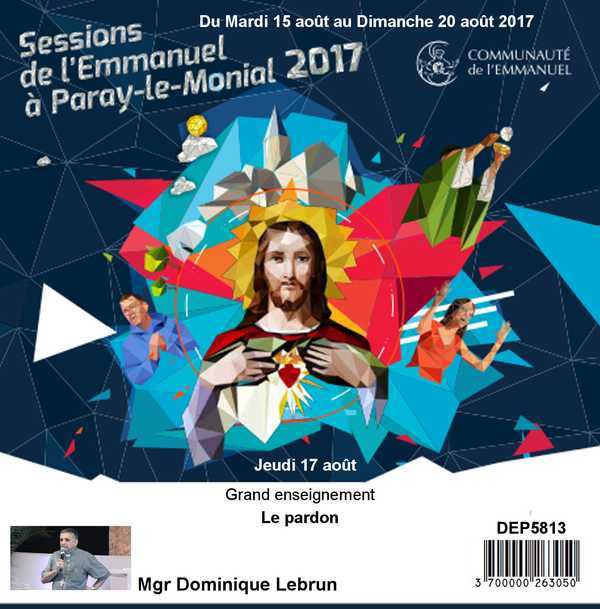 Le pardon Session du 15 au 20 août 2017