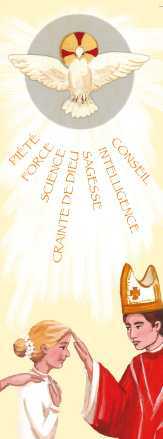 Lot de 25 - Signet Confirmation fille