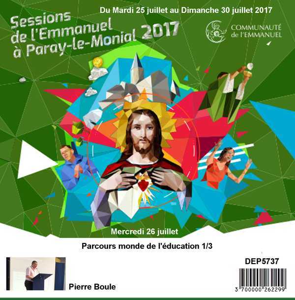 Parcours monde de l'éducation 1/3  Session du 25 au 30 juillet 2017