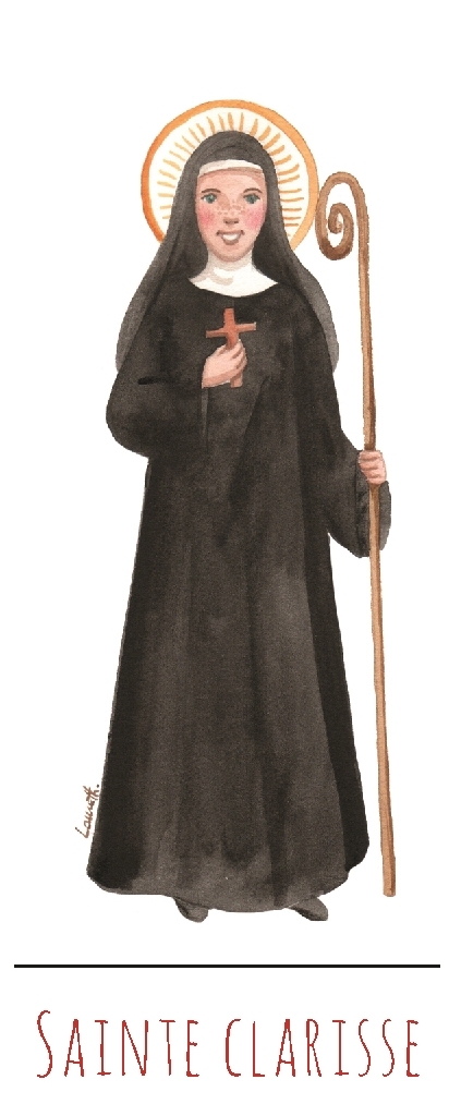 Lot de 10 signets - Clarisse