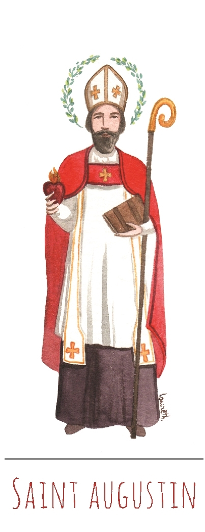 Lot de 10 signets - Augustin