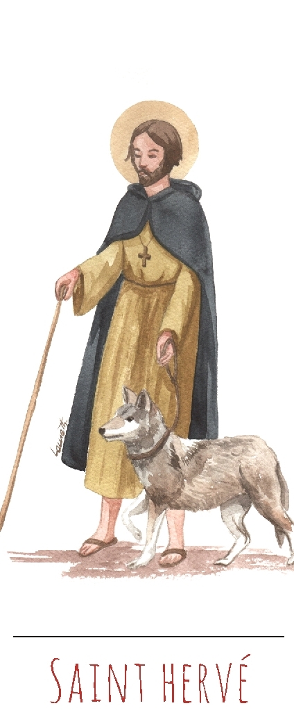 Lot de 10 signets - Hervé