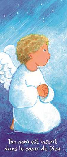 Lot de 25 - Signet Maïte Roche Ange Ton nom est inscrit