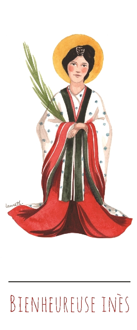 Lot de 10 signets - Inès