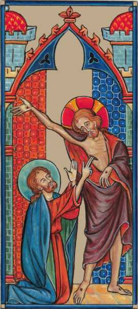 Lot de 25 - signet Saint Thomas