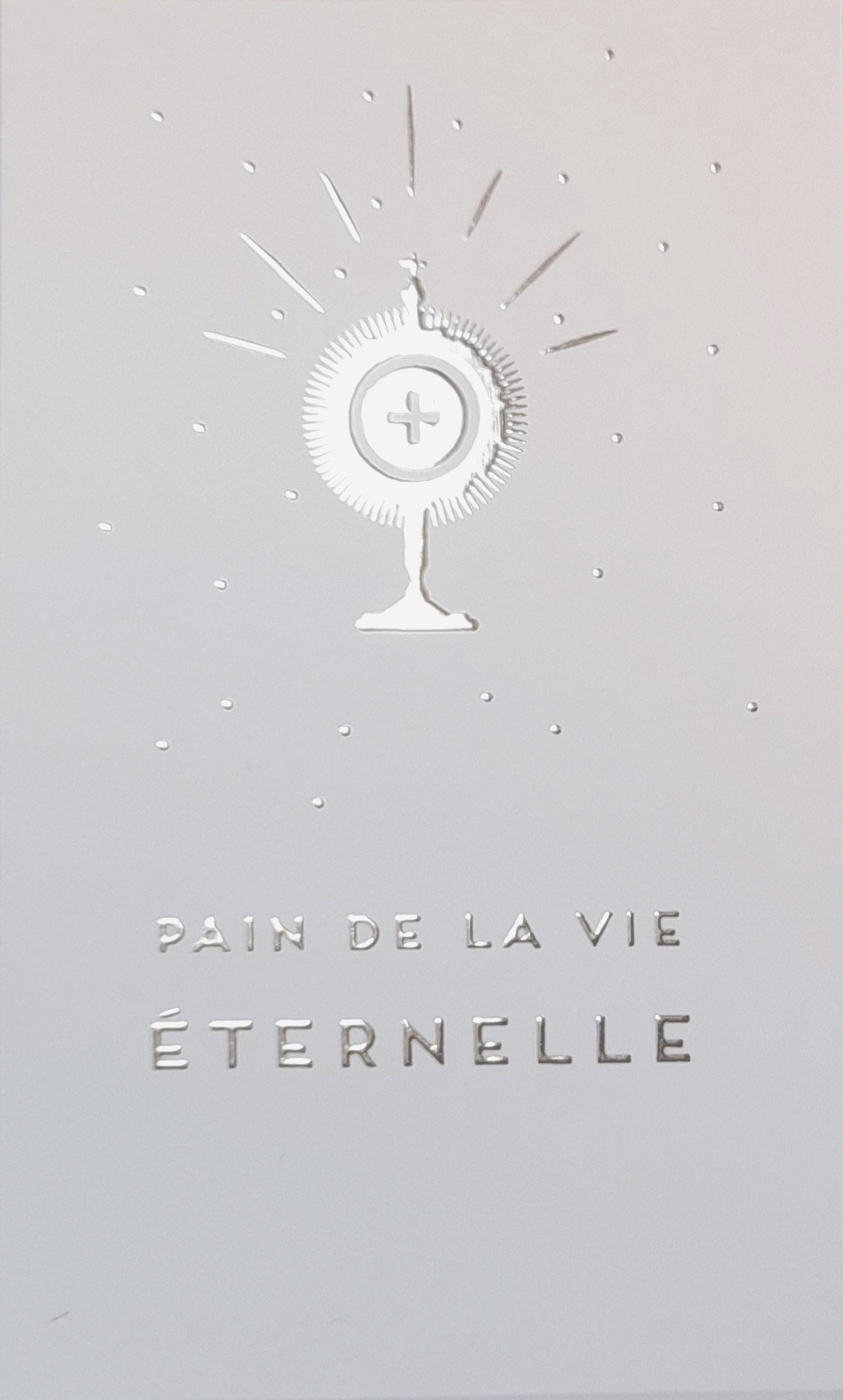 Image de confirmation - avec dorure - 25 ex