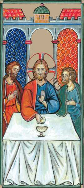 Lot de 25 - signet Cène