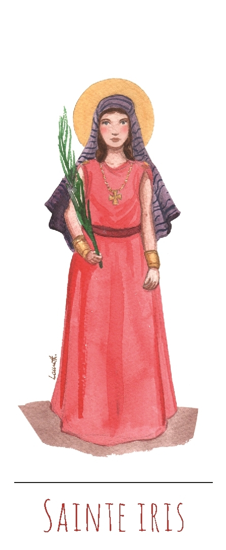 Lot de 10 signets - Iris