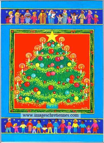 Carte Arbre de Noël