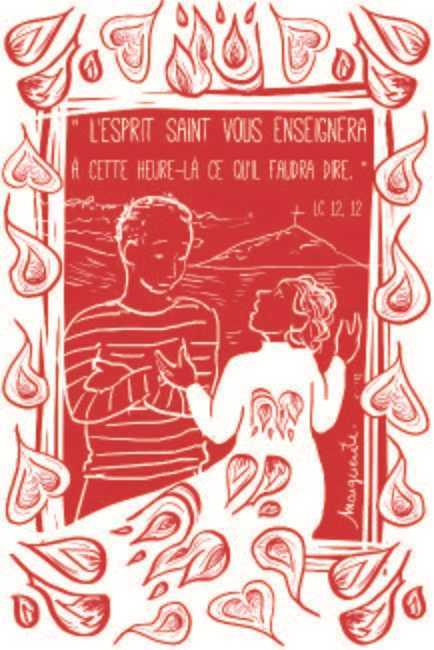 Lot de 25 - Image Confirmation 3 L'Esprit Saint vous enseignera