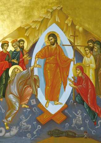 Lot de 10 - carte simple Résurrection