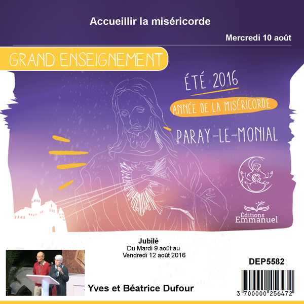 Accueillir la miséricorde