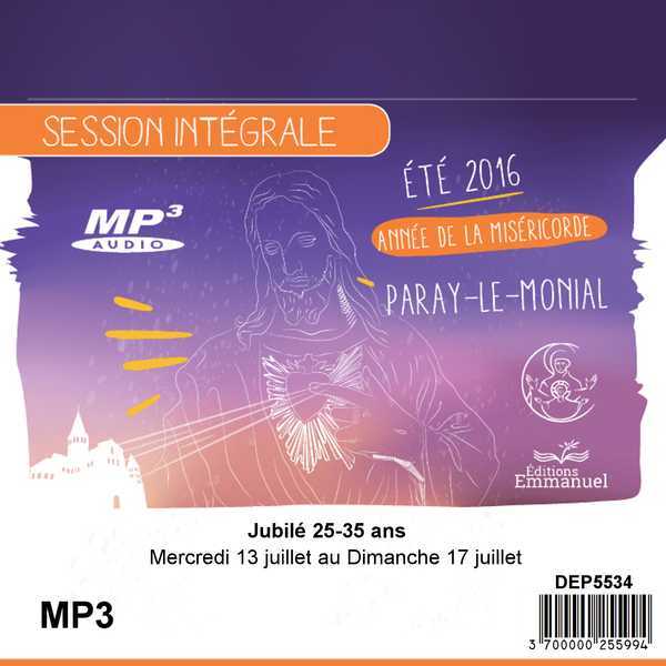 MP3 Jubilé 25-35 du 12 au 17 juillet 2016