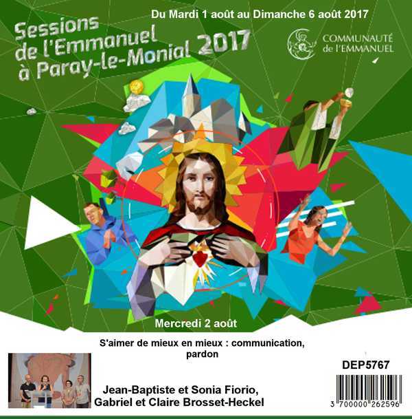 S'aimer de mieux en mieux : communication, pardon  Session du 01 au 06 août 2017