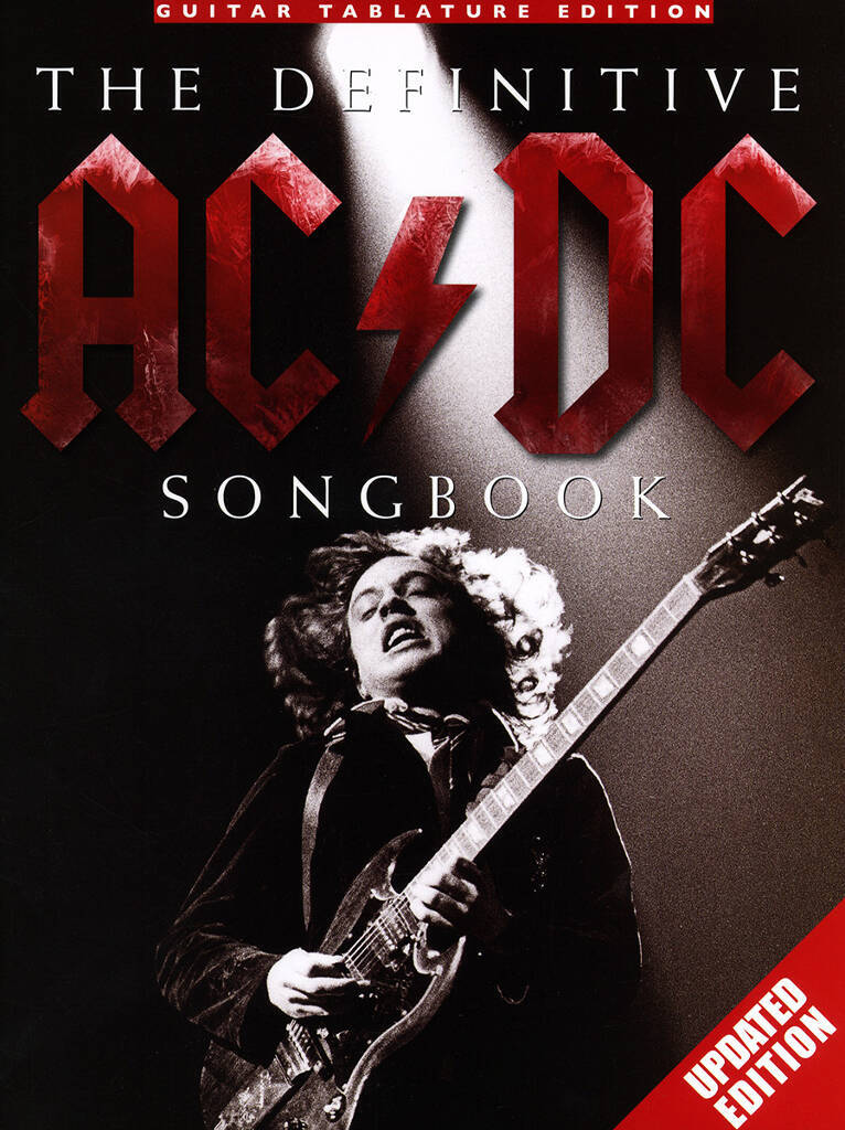 THE DEFINITIVE AC/DC SONGBOOK - UPDATED EDITION GUITARE
