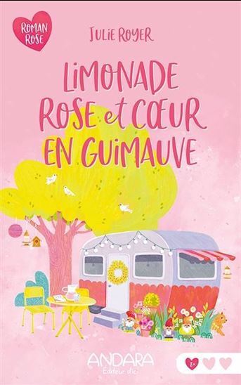 LIMONADE ROSE ET COEUR EN GUIMAUVE