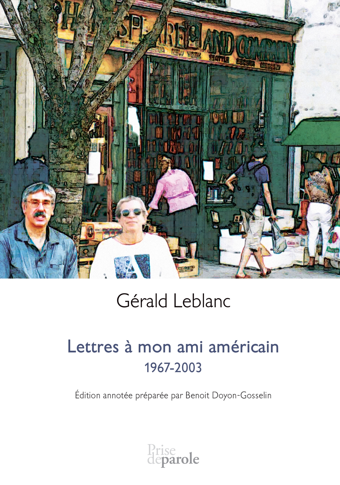 Lettres à mon ami américain	 : 1967-2003.: Correspondance