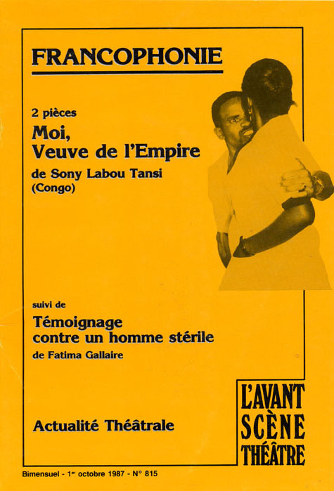 Moi,Veuve de l'Empire
